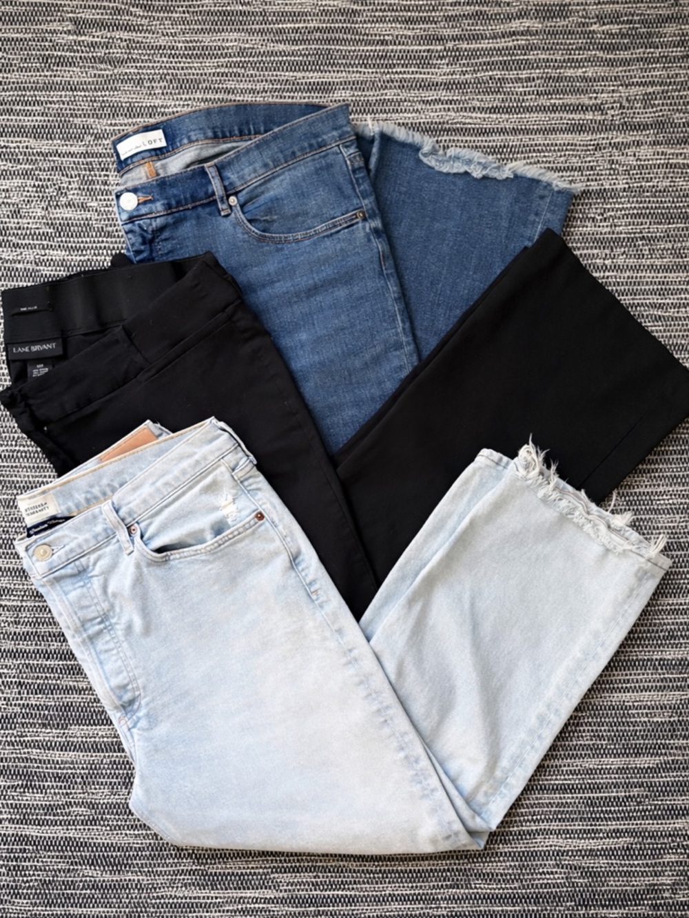 Women’s Pants Lot Size 16 Bundle Lane Bryant, Citizens of Humanity, LOFT Curvy